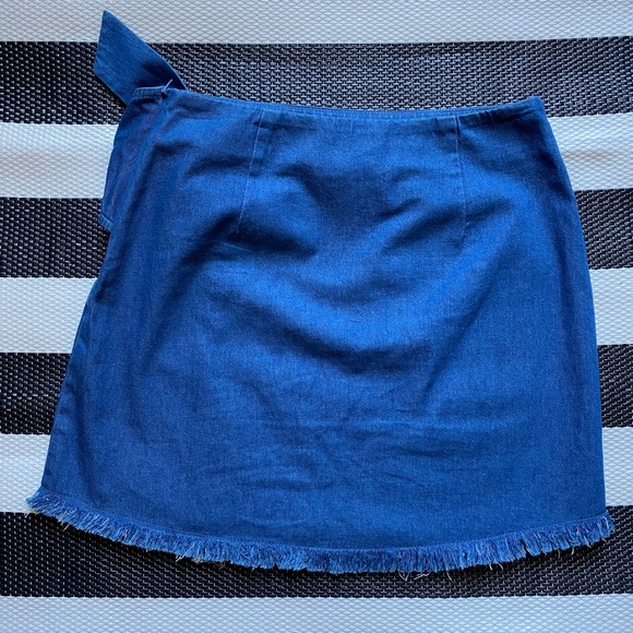 Tobi Denim wrap skirt szSmall - Picture 5 of 12